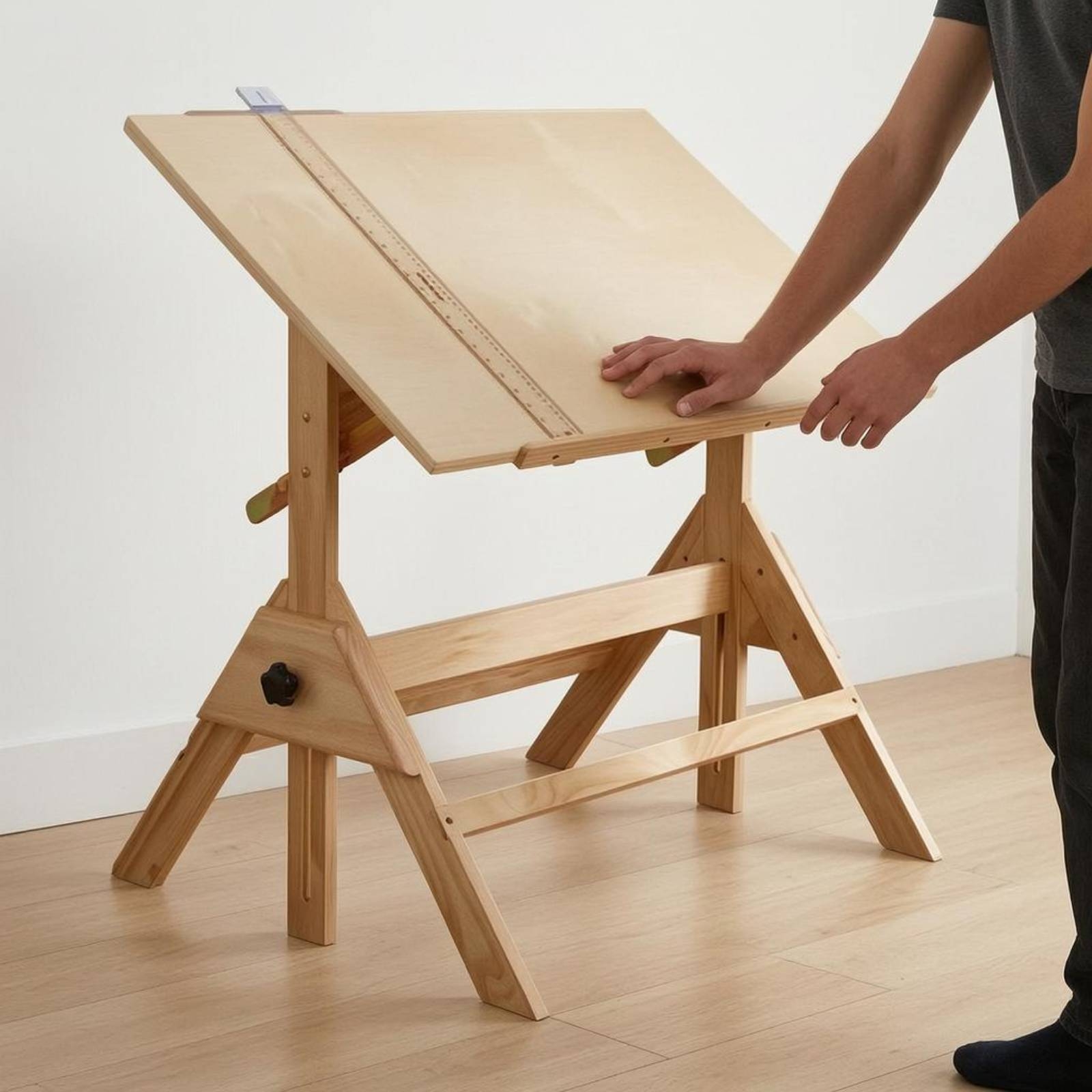 Desk Setup Tablet - Art Furniture Drafting Desk Adjustable Angle