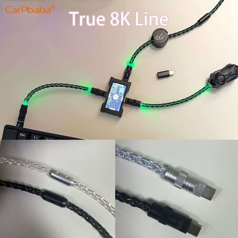 Desk Setup Usb Hub - K4HM6 8K Gaming Line TypeC-TypeC Data