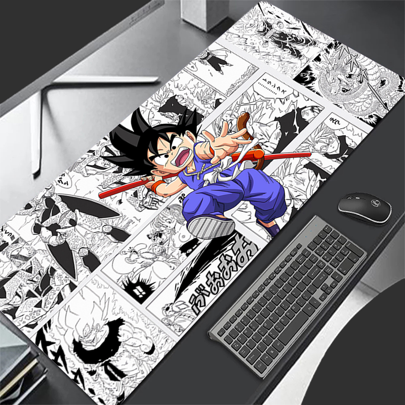 Desk Setup Table - Mousepad Computer New Goku Mouse Pads