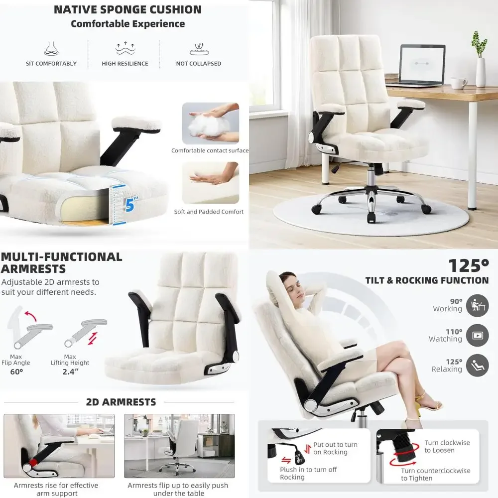 Desk Setup Ergonomics - ergonomic high-back desk chair with support,