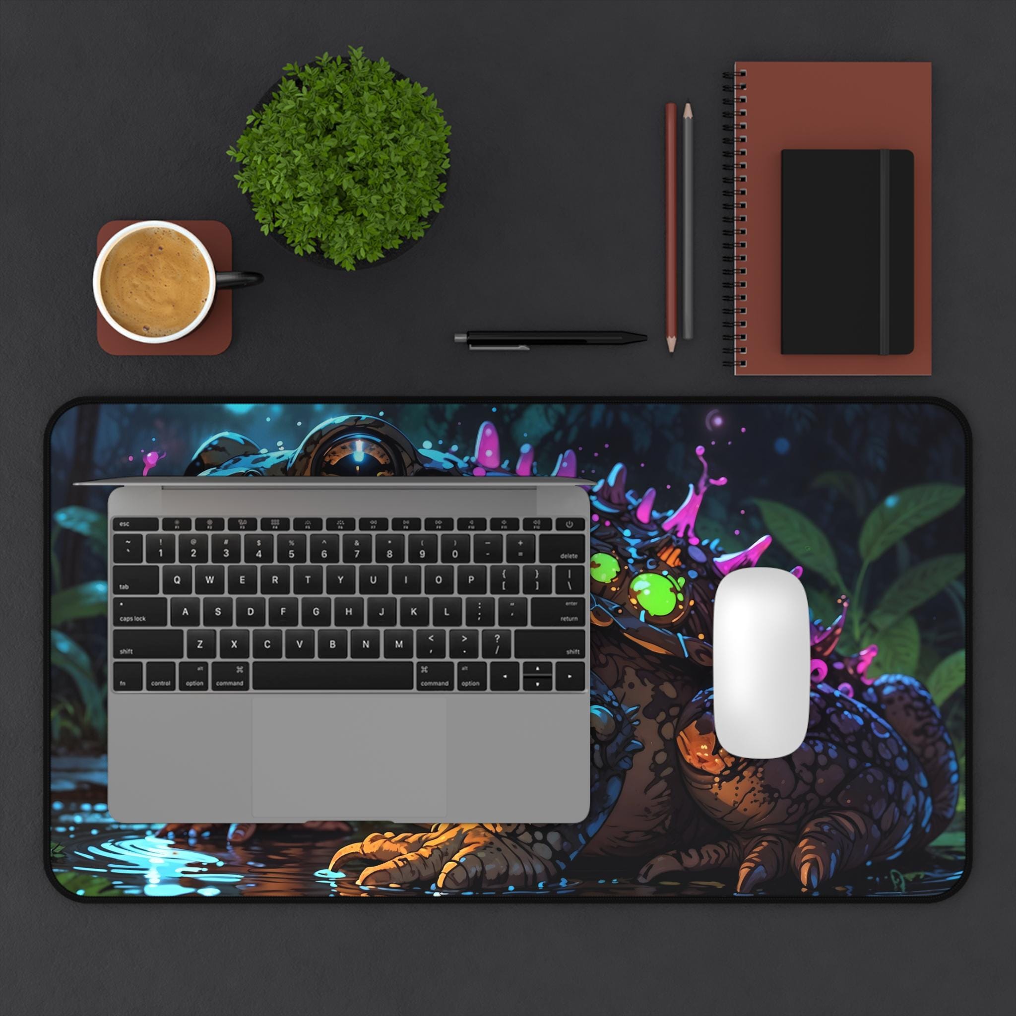 Cute Celestial Frog Desk Mat - - Desk Setup Workspace incelemesi ve fiyatı