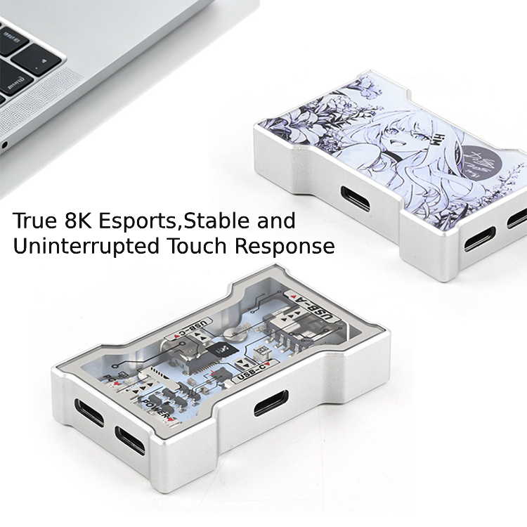 RGB USB Hub 2 Input 3 Output A - Desk Setup Usb Hub incelemesi ve fiyatı
