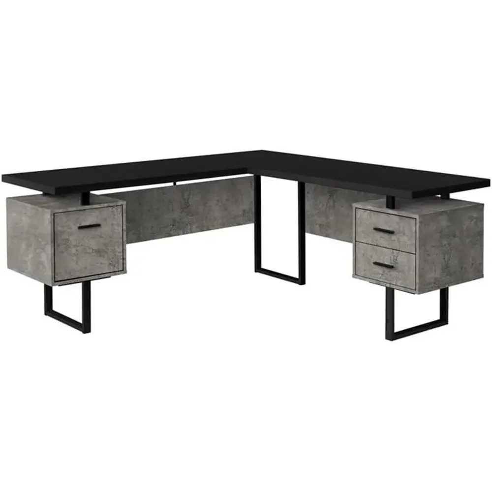 L-Shaped 70 Computer Desk with - L Shaped Desk Setup incelemesi ve fiyatı
