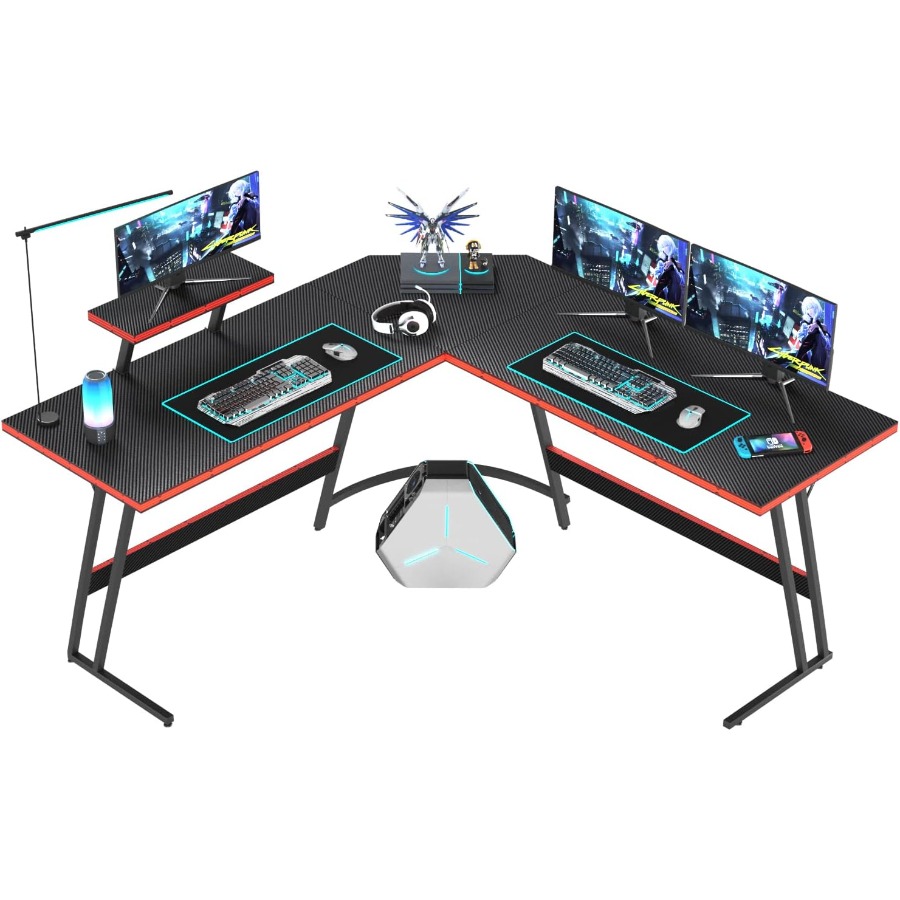 L Shaped Gaming Desk with Larg - L Shaped Desk Setup incelemesi ve fiyatı