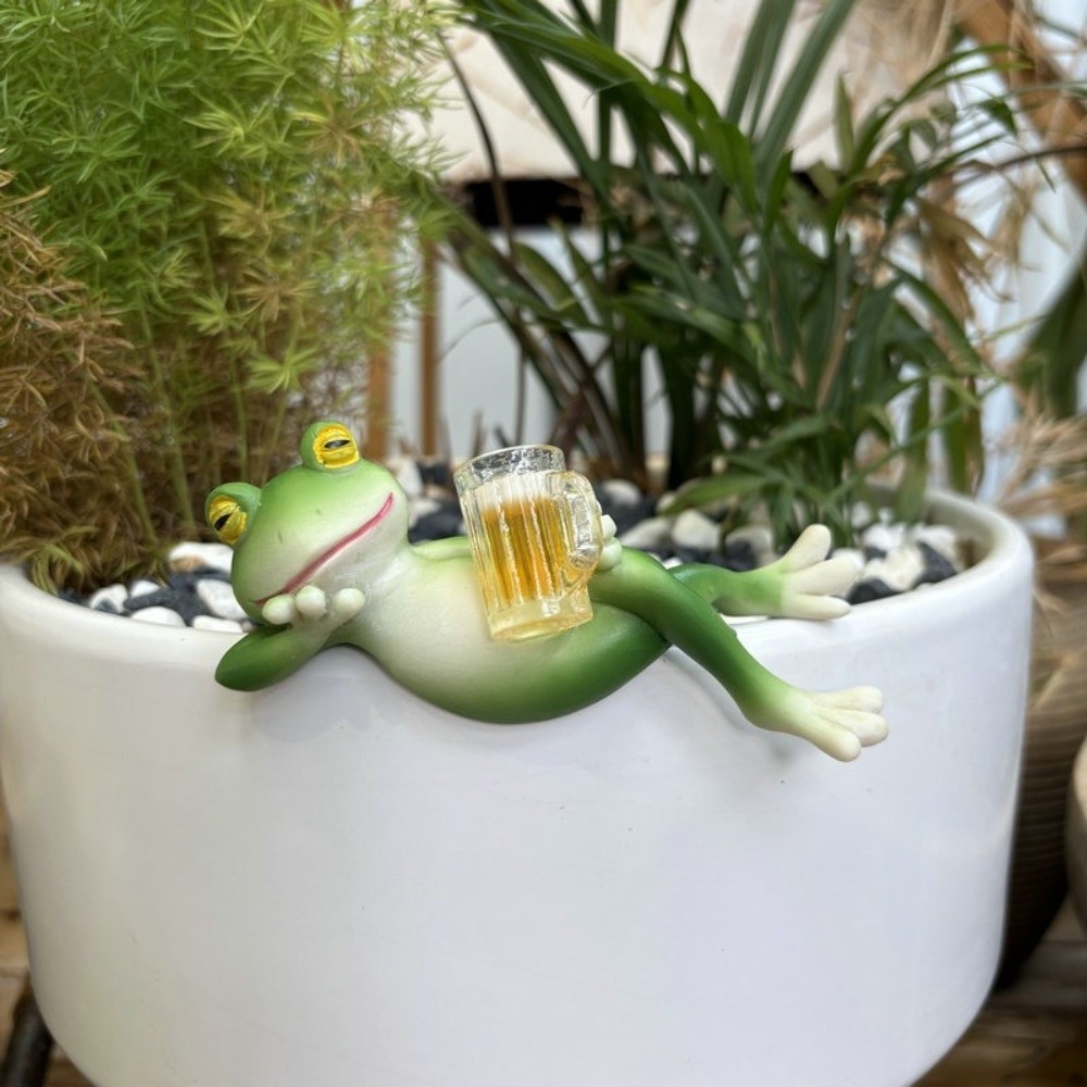 Hanging Flower Pot Edge Frog D - Desk Setup Plant incelemesi ve fiyatı