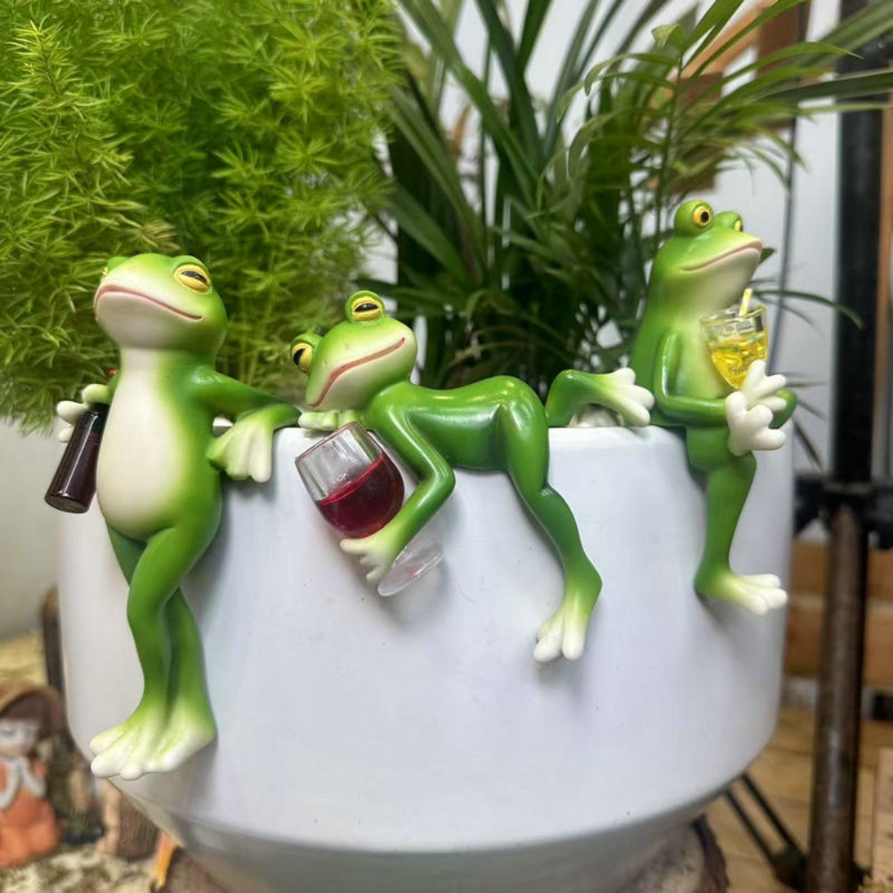 Hanging Flower Pot Edge Frog D - Desk Setup Plant incelemesi ve fiyatı