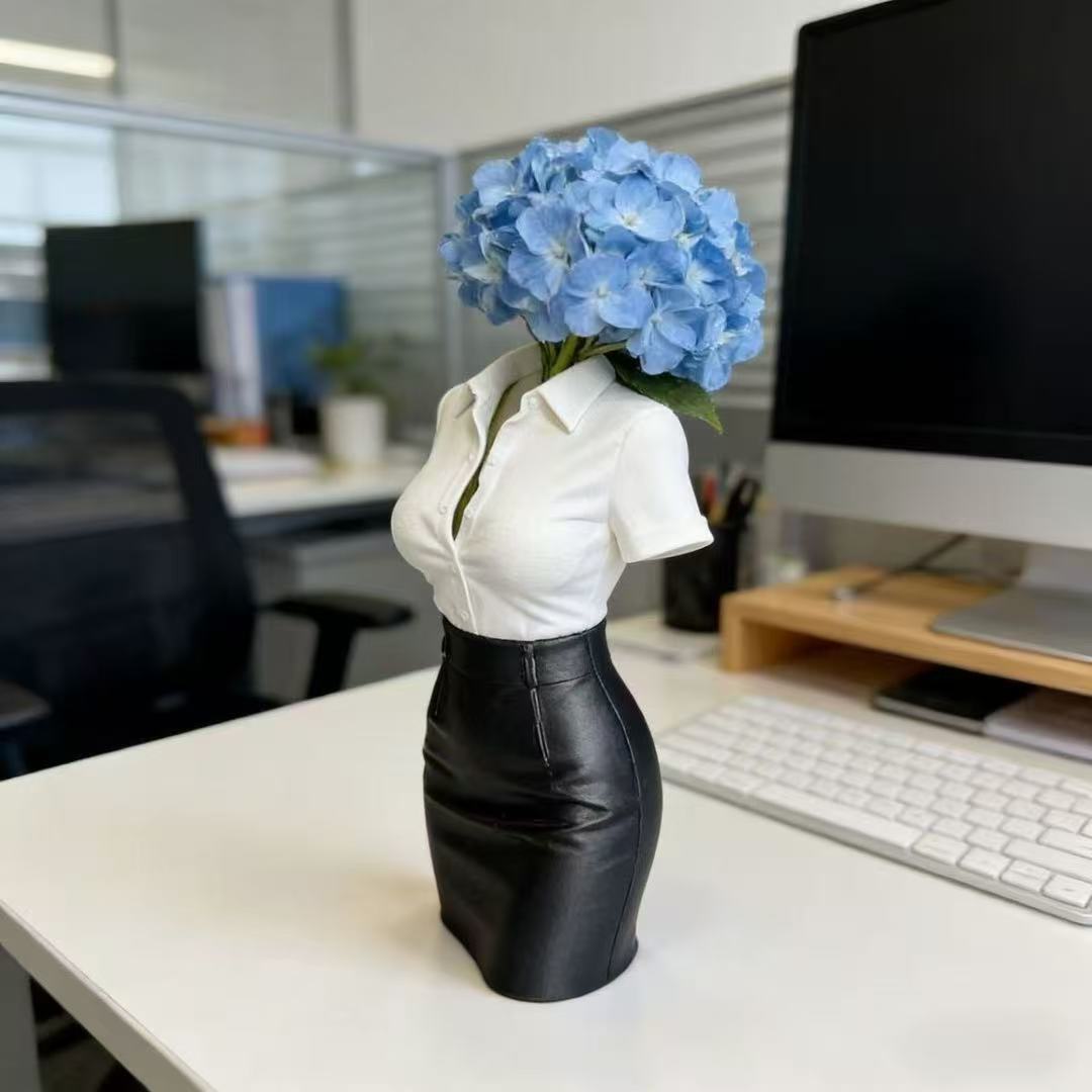 3d Printed Sexy Office Lady Bo - Desk Setup Plant incelemesi ve fiyatı