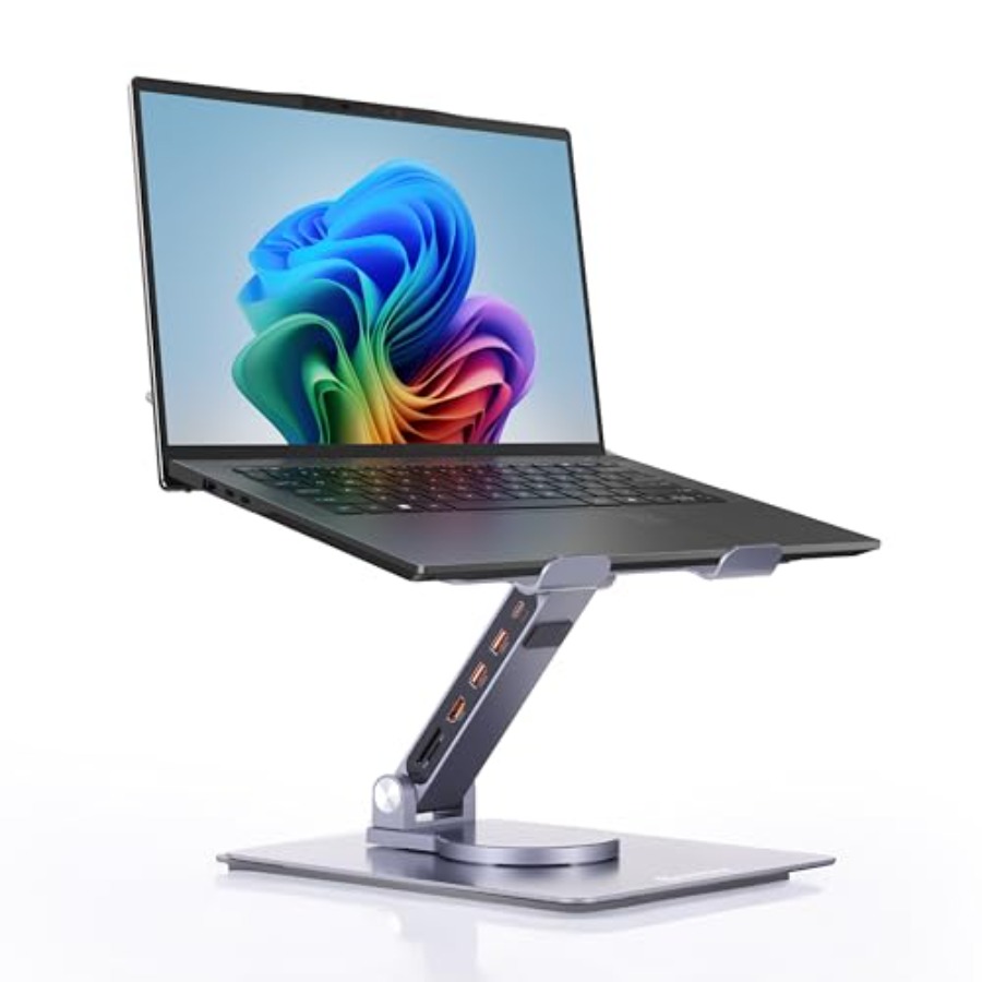 Desk setup laptop stand with a - Desk Setup Usb Hub incelemesi ve fiyatı