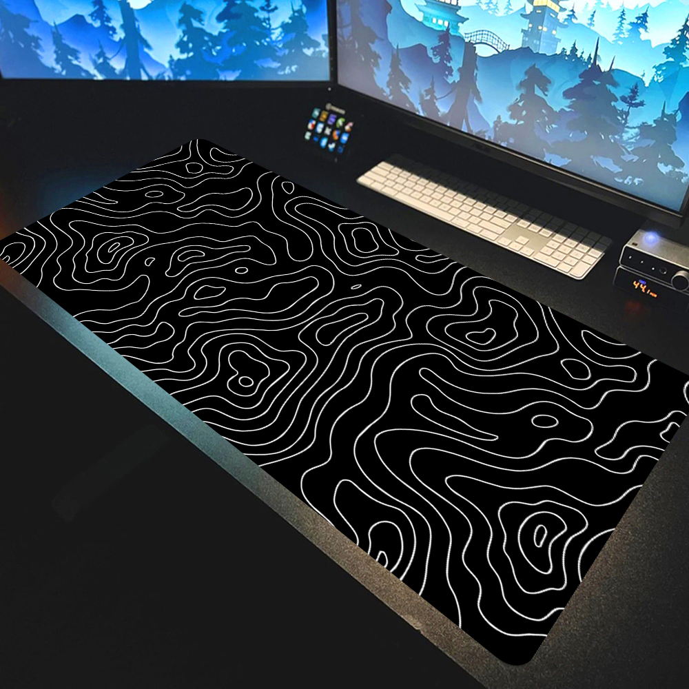 Line Liquid Mouse Pad Gaming A - Desk Setup White incelemesi ve fiyatı
