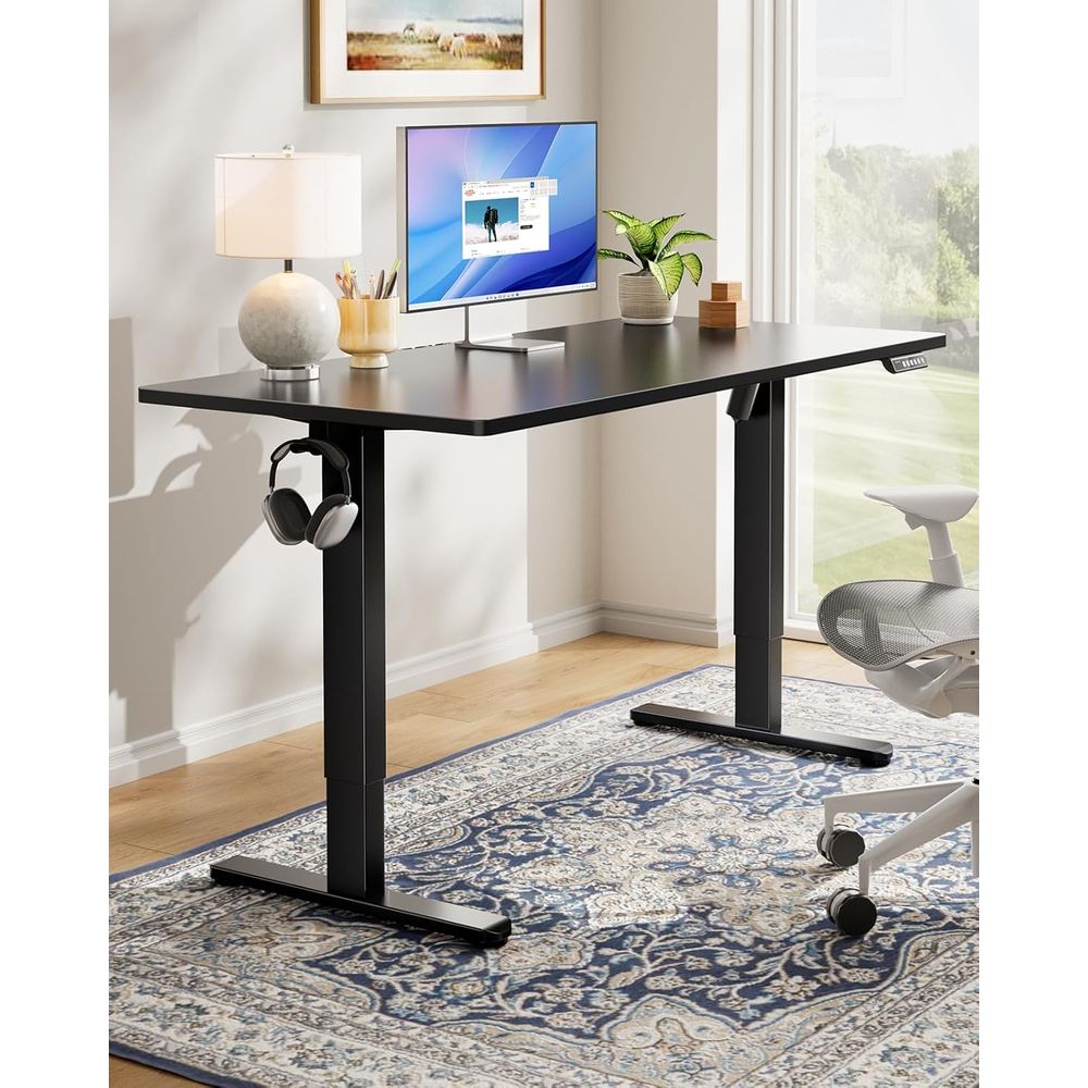 Electric Standing Desk, Whole  - L Shaped Desk Setup incelemesi ve fiyatı