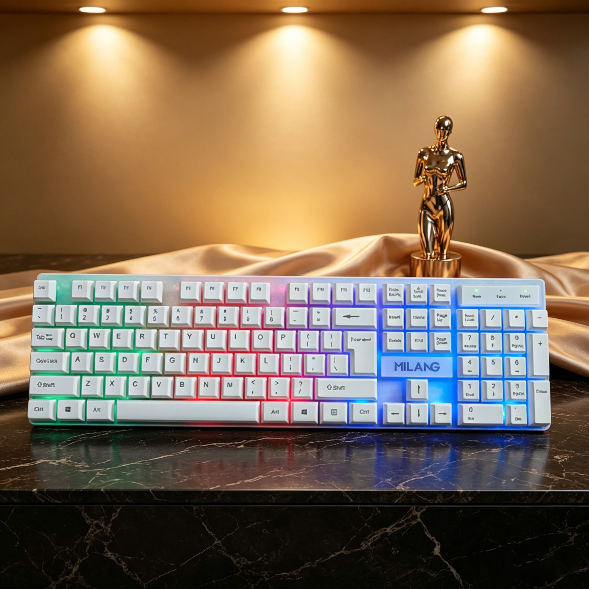 Wired RGB Backlit Keyboard Mou - Desk Setup Ergonomics incelemesi ve fiyatı
