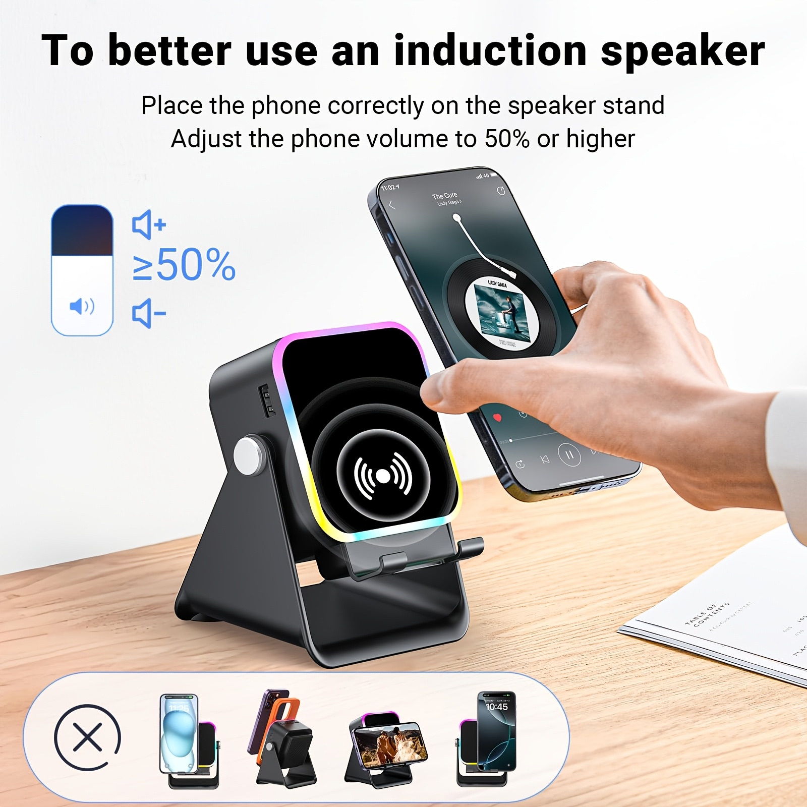 Smart RGB Colorful Light Bluet - Desk Setup With Speakers incelemesi ve fiyatı