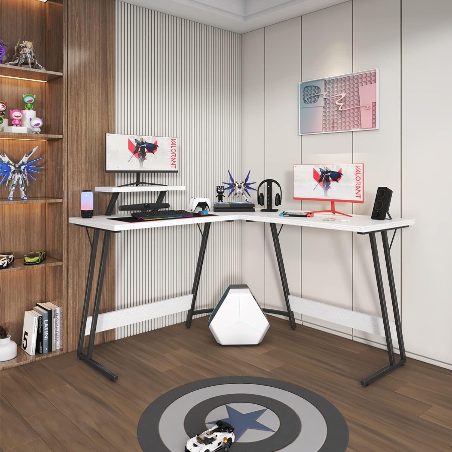 L Shaped Gaming Desk with Larg - L Shaped Desk Setup incelemesi ve fiyatı