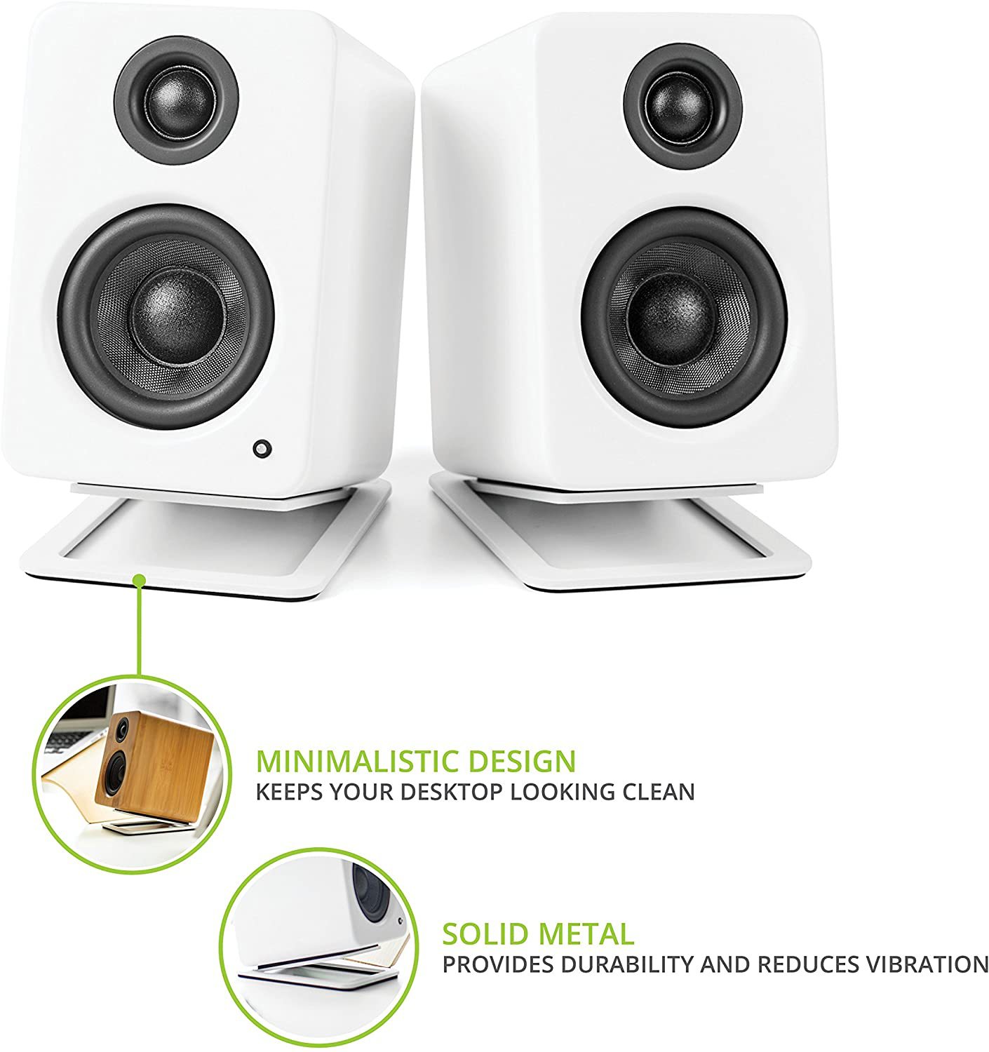 2pcs Desktop Speaker Stands fo - Desk Setup With Speakers incelemesi ve fiyatı