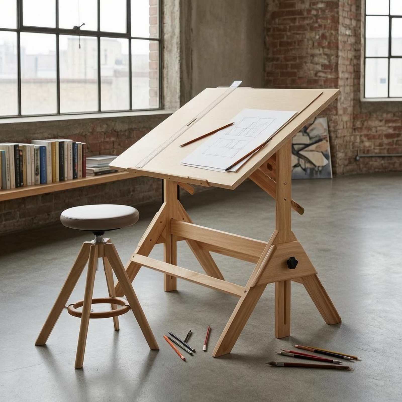 Art Furniture Drafting Desk Ad - Desk Setup Tablet incelemesi ve fiyatı