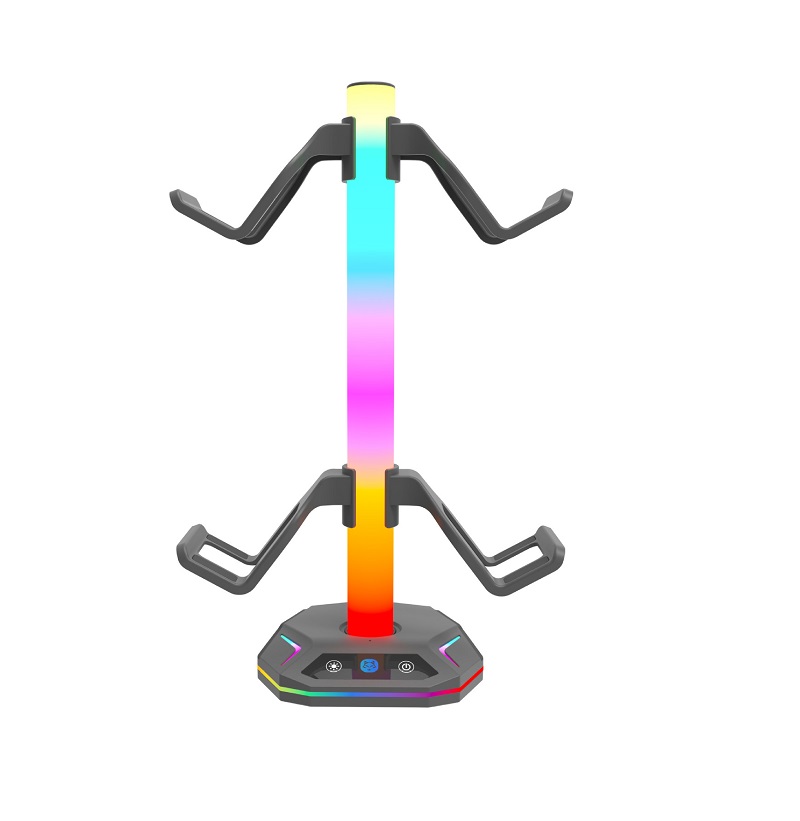 RGB Gaming Headset Stand with  - Desk Setup Usb Hub incelemesi ve fiyatı