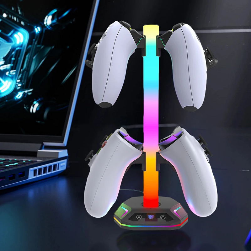 RGB Gaming Headset Stand with  - Desk Setup Usb Hub incelemesi ve fiyatı