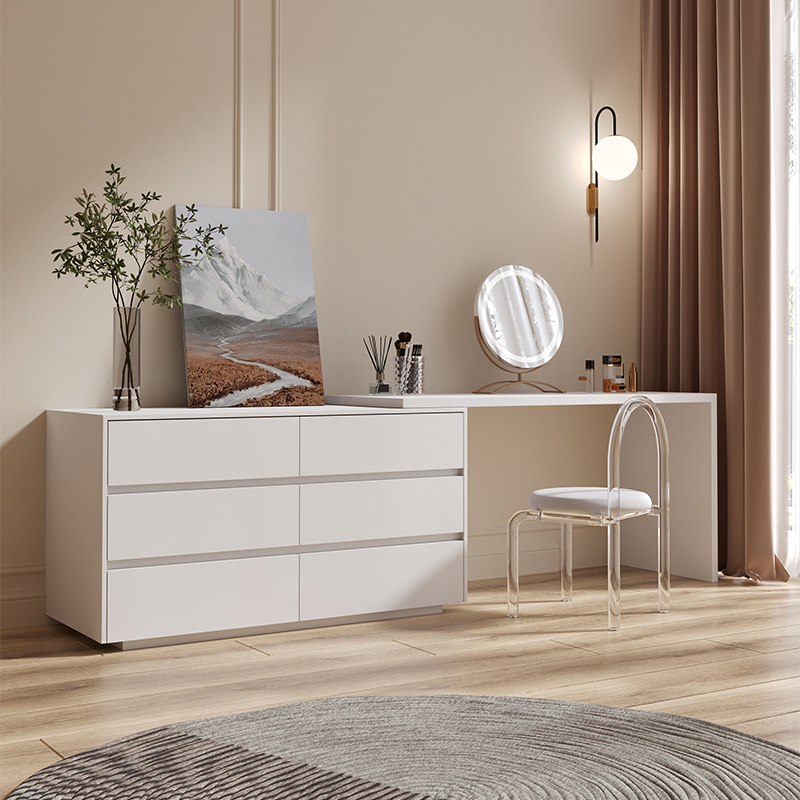 xx-Dresser,Multi-purpose Flat  - L Shaped Desk Setup incelemesi ve fiyatı