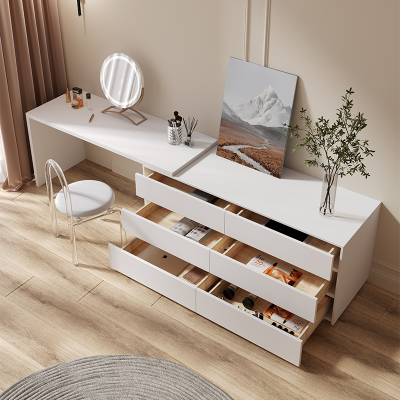 xx-Dresser,Multi-purpose Flat  - L Shaped Desk Setup incelemesi ve fiyatı