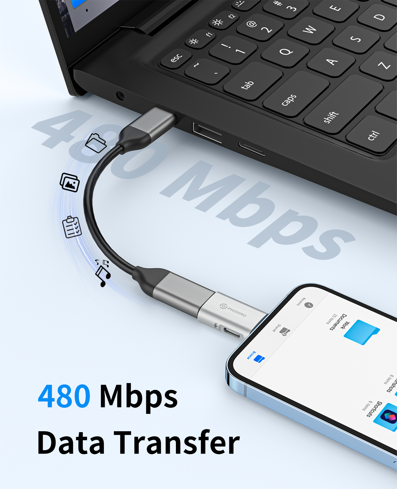 PHIXERO USB C OTG Adapter 27W  - Desk Setup Ipad incelemesi ve fiyatı