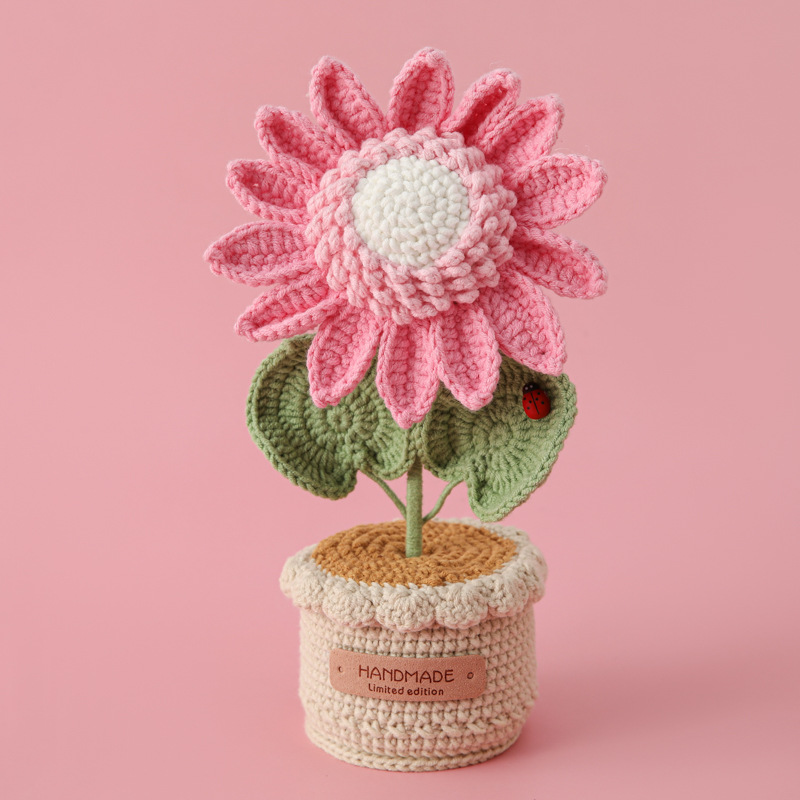 Creative Woven Large Sunflower - Desk Setup Plant incelemesi ve fiyatı