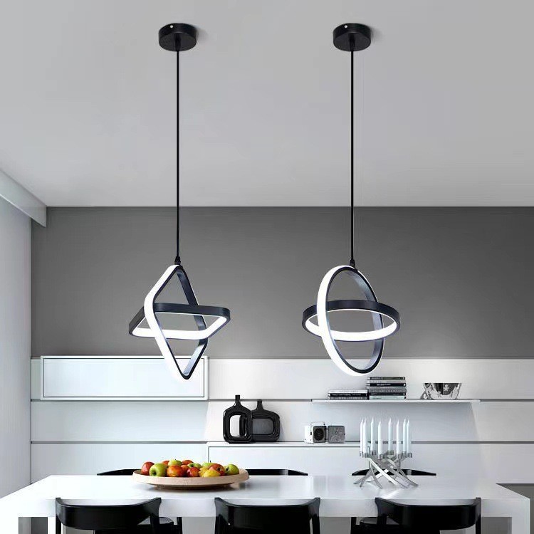 Modern LED Pendant Light Black - Desk Setup White incelemesi ve fiyatı