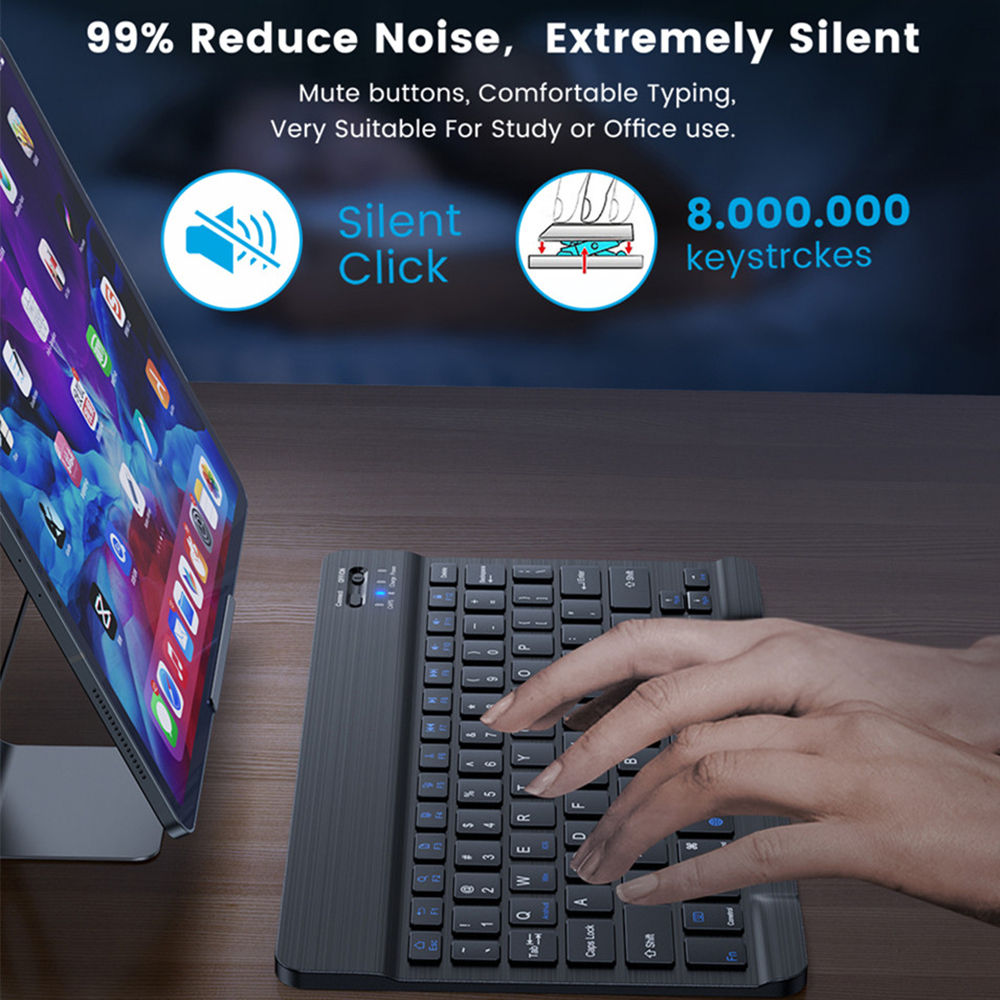Bluetooth Keyboard and Mouse F - Desk Setup Ipad incelemesi ve fiyatı