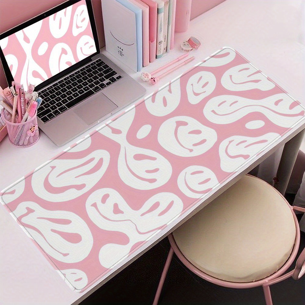 Aesthetic Pink Desk Mat Large  - Desk Setup Workspace incelemesi ve fiyatı