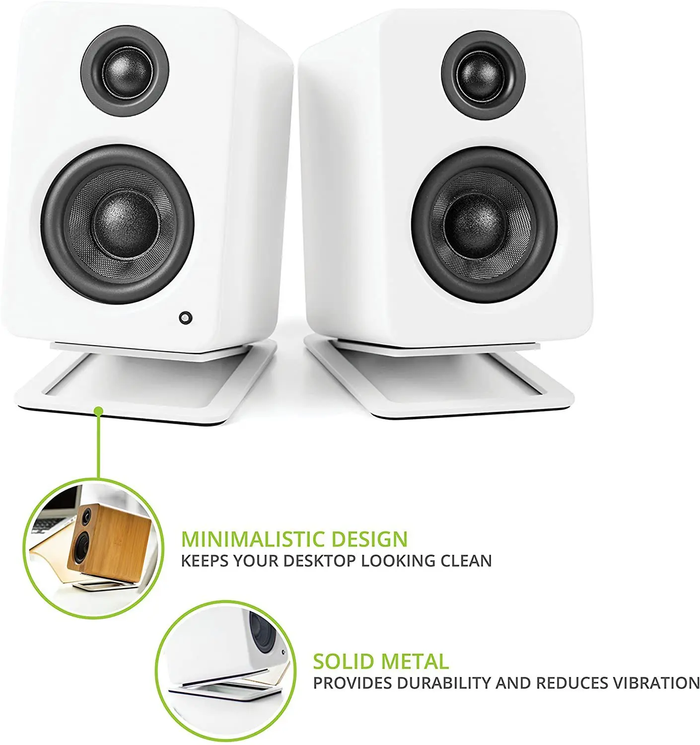 2pcs Desktop Speaker Stands fo - Desk Setup With Speakers incelemesi ve fiyatı
