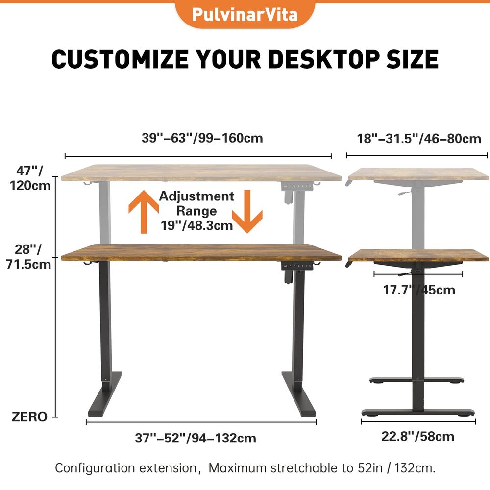 Desk Frame, Stand up Desk Fram - L Shaped Desk Setup incelemesi ve fiyatı