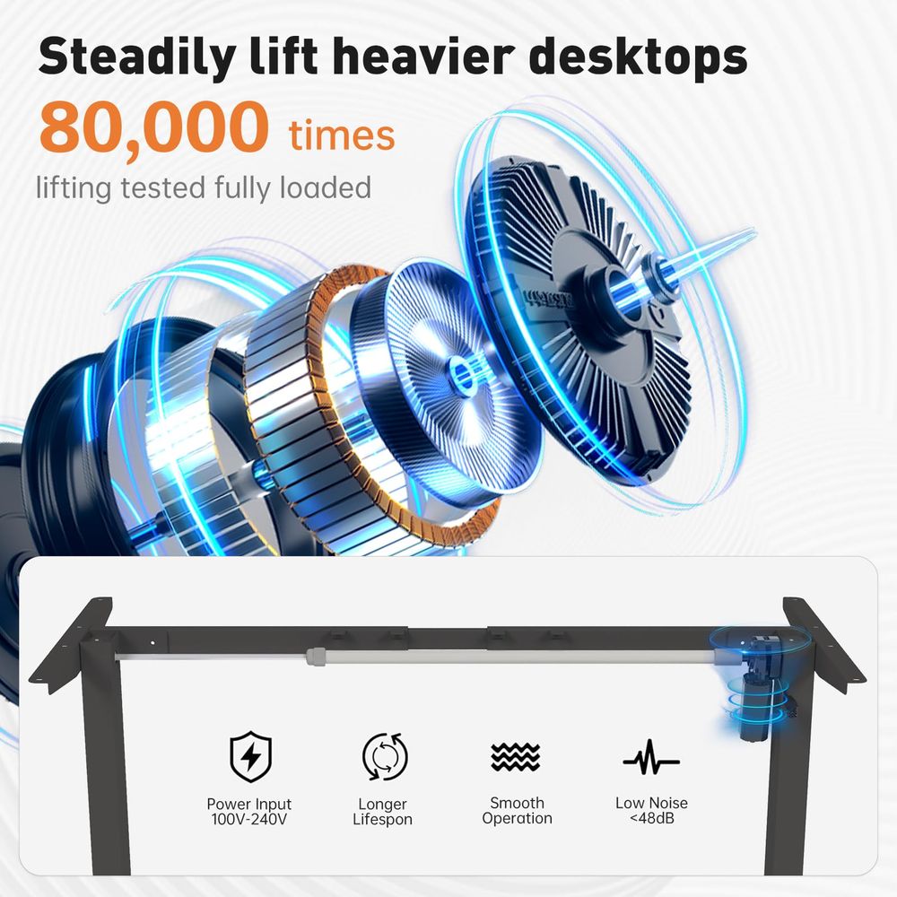 Desk Frame, Stand up Desk Fram - L Shaped Desk Setup incelemesi ve fiyatı