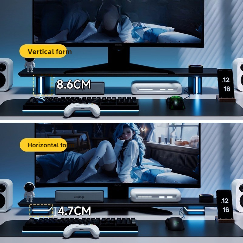 RGB Monitor Stand Ergonomic Co - Desk Setup Ergonomics incelemesi ve fiyatı