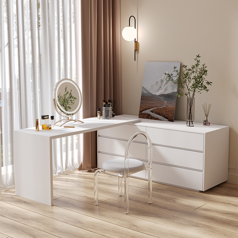 Dresser,Multi-purpose Flat L S - L Shaped Desk Setup incelemesi ve fiyatı