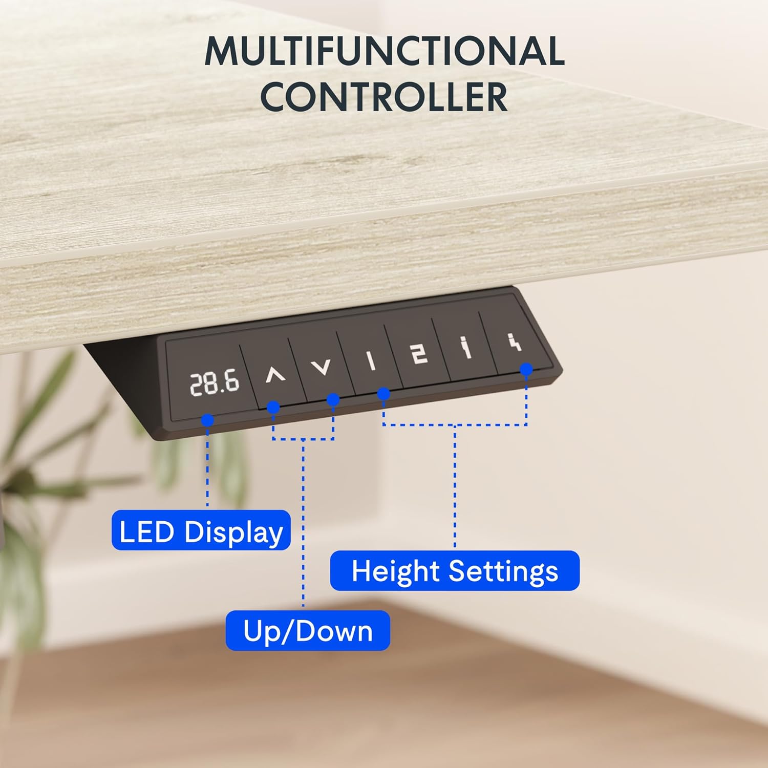 Electric Standing Desk 48x30 I - L Shaped Desk Setup incelemesi ve fiyatı