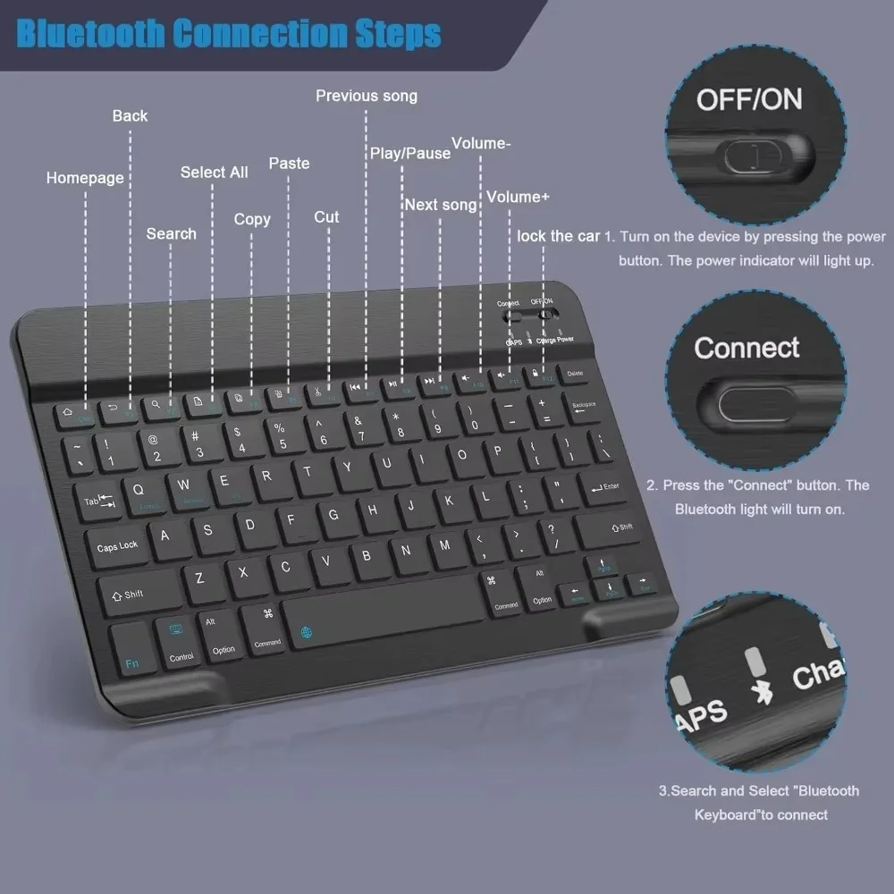 Bluetooth Keyboard for iPad 10 - Desk Setup Ipad incelemesi ve fiyatı