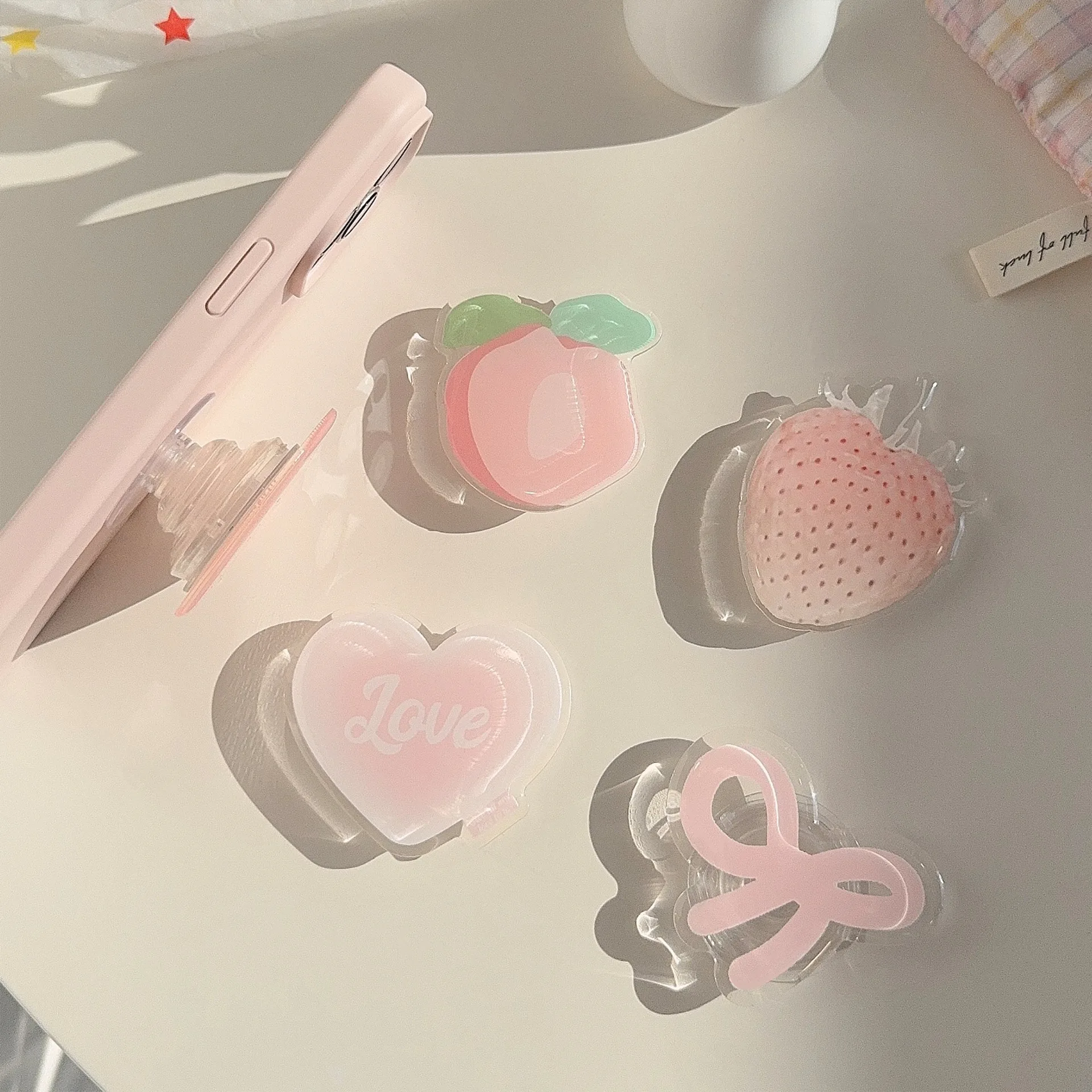 Ins Korea Girly Phone Stand Cu - Desk Setup Apple incelemesi ve fiyatı
