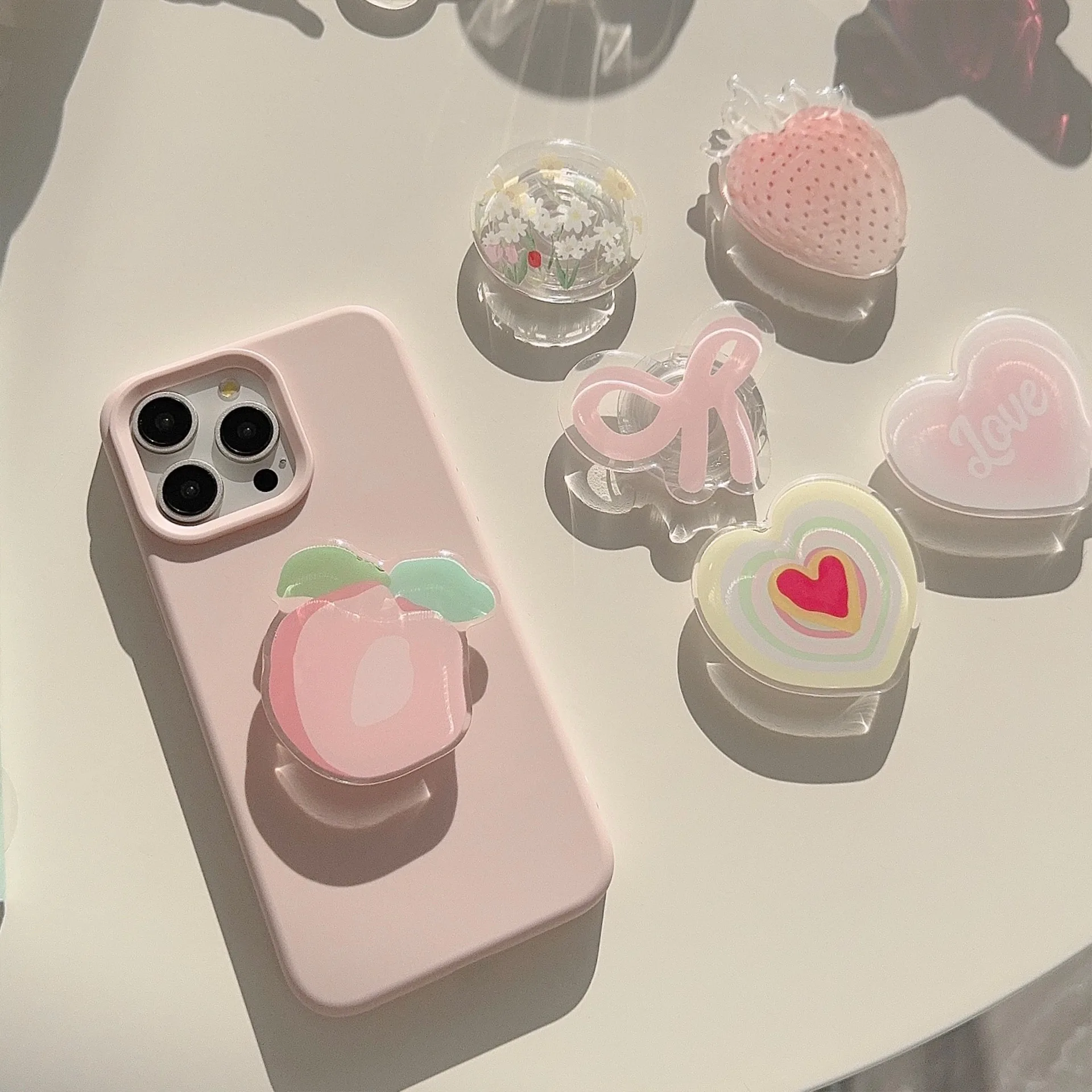 Ins Korea Girly Phone Stand Cu - Desk Setup Apple incelemesi ve fiyatı