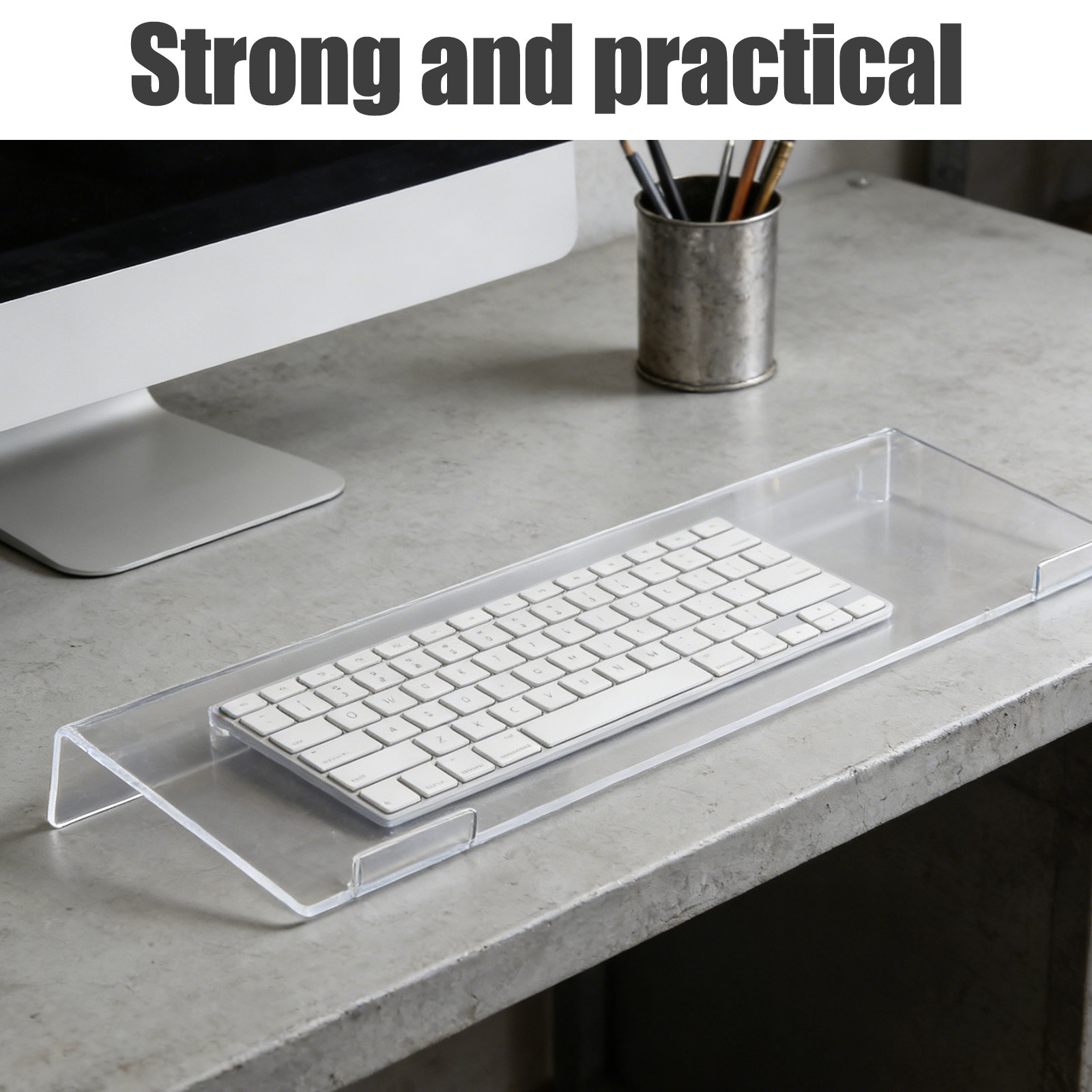 Adjustable Ergonomic Clear Acr - Desk Setup Ergonomics incelemesi ve fiyatı
