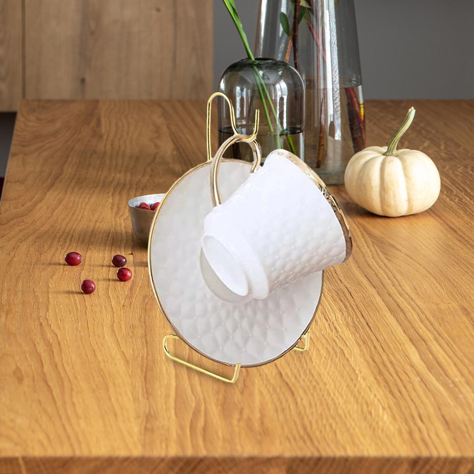 Tea Cup and Saucer Display Sta - Desk Setup Table incelemesi ve fiyatı