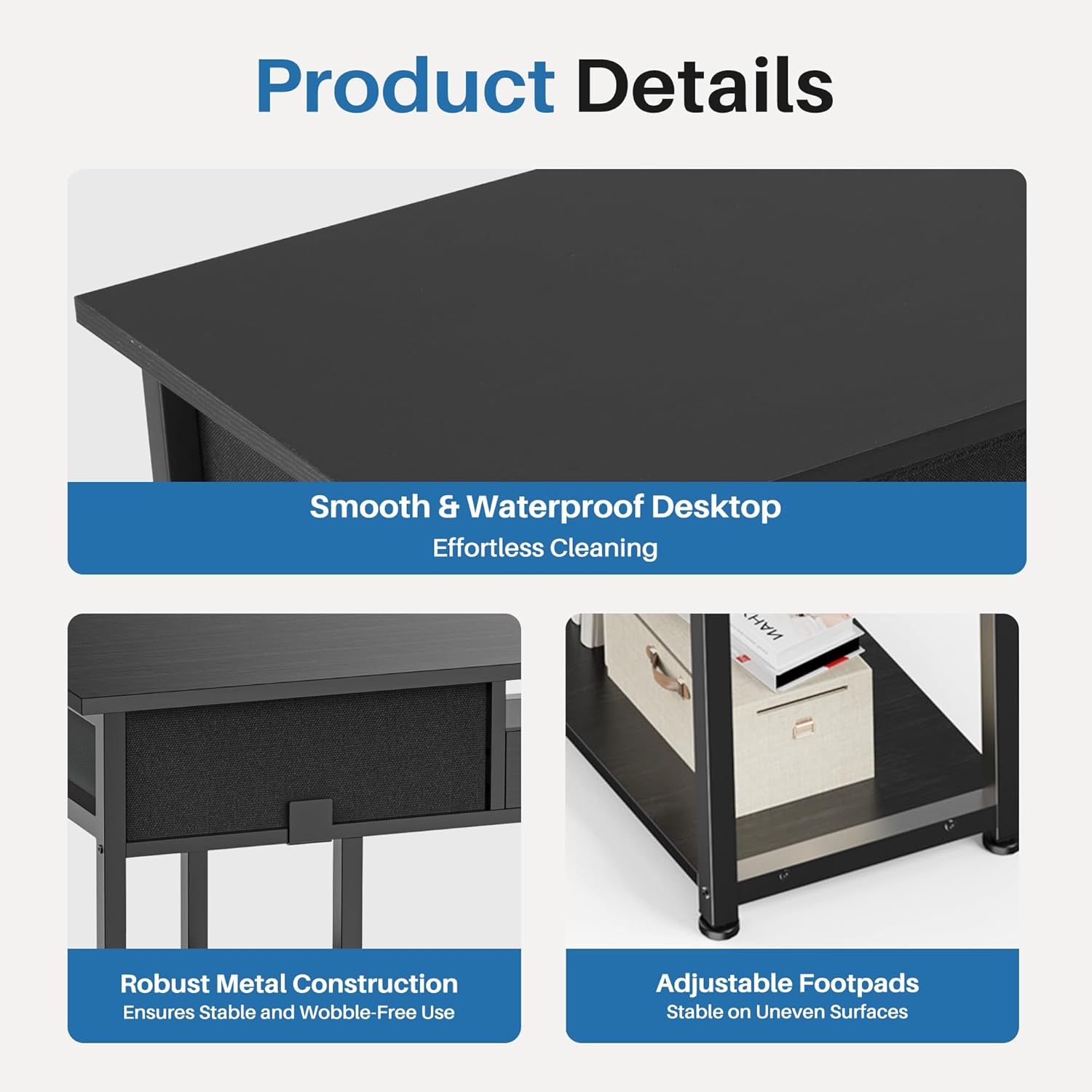 48-Inch Computer Desk with Fab - Desk Setup Workspace incelemesi ve fiyatı