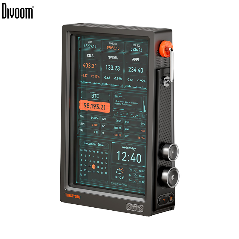 Divoom Times Frame 10.1″ Smart - Desk Setup With Speakers incelemesi ve fiyatı
