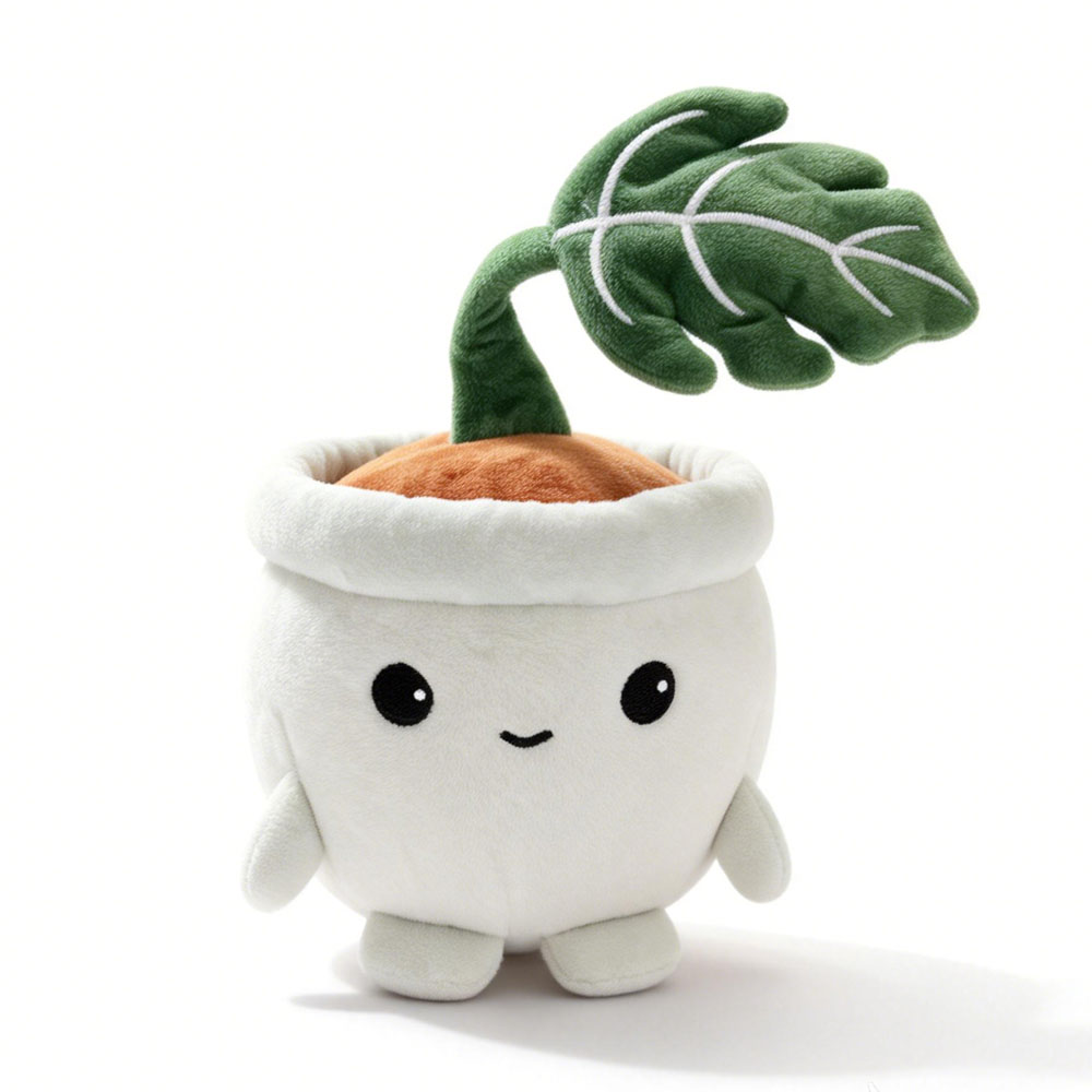 Cute Monstera Plush Potted Pla - Desk Setup Plant incelemesi ve fiyatı
