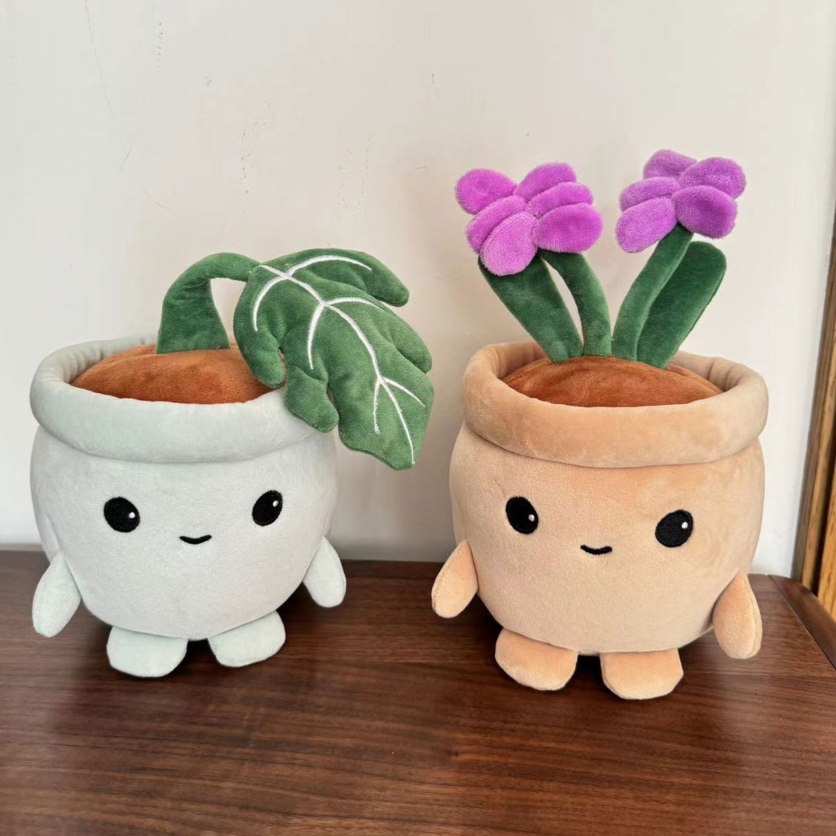 Cute Monstera Plush Potted Pla - Desk Setup Plant incelemesi ve fiyatı
