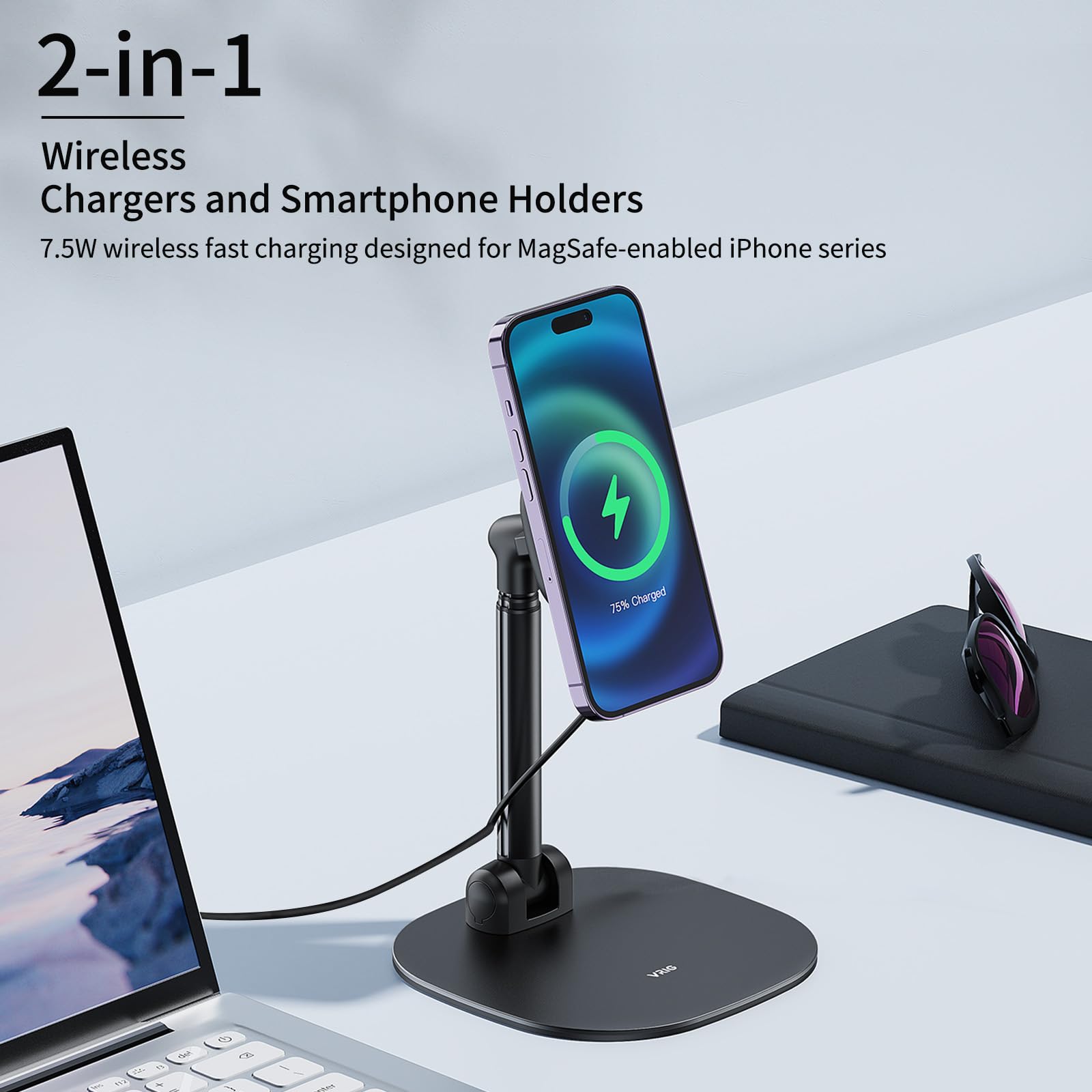 UURig VRig Desk Wireless Charg - Desk Setup Apple incelemesi ve fiyatı