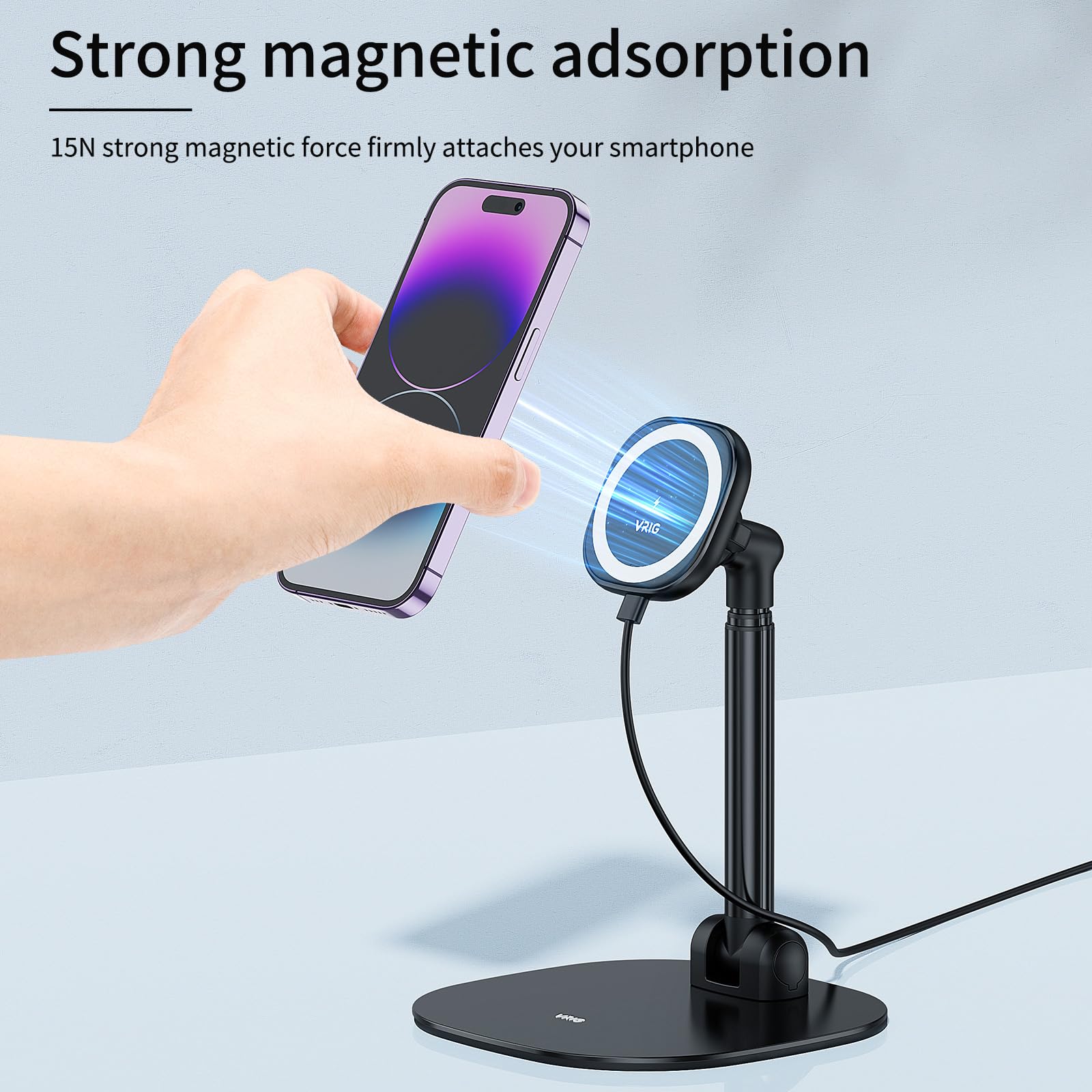 UURig VRig Desk Wireless Charg - Desk Setup Apple incelemesi ve fiyatı