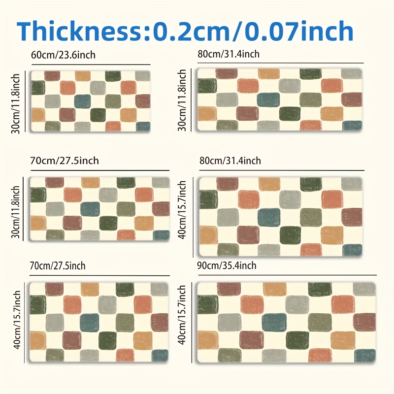 Vibrant Checkered Pattern Desk - Desk Setup Workspace incelemesi ve fiyatı