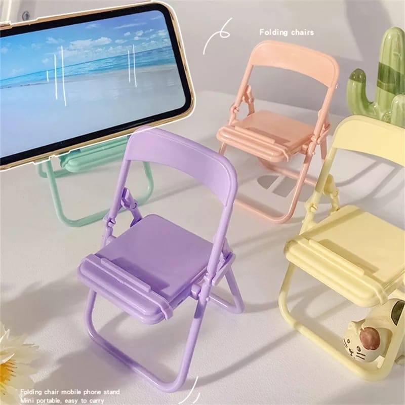 Cute Chair Phone Holder Stand  - Desk Setup Table incelemesi ve fiyatı