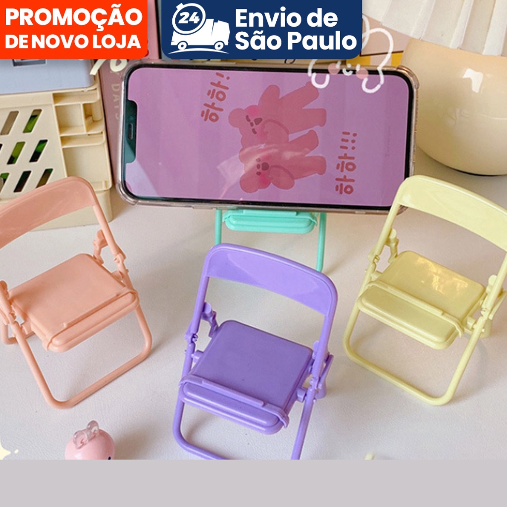 Cute Chair Phone Holder Stand  - Desk Setup Table incelemesi ve fiyatı