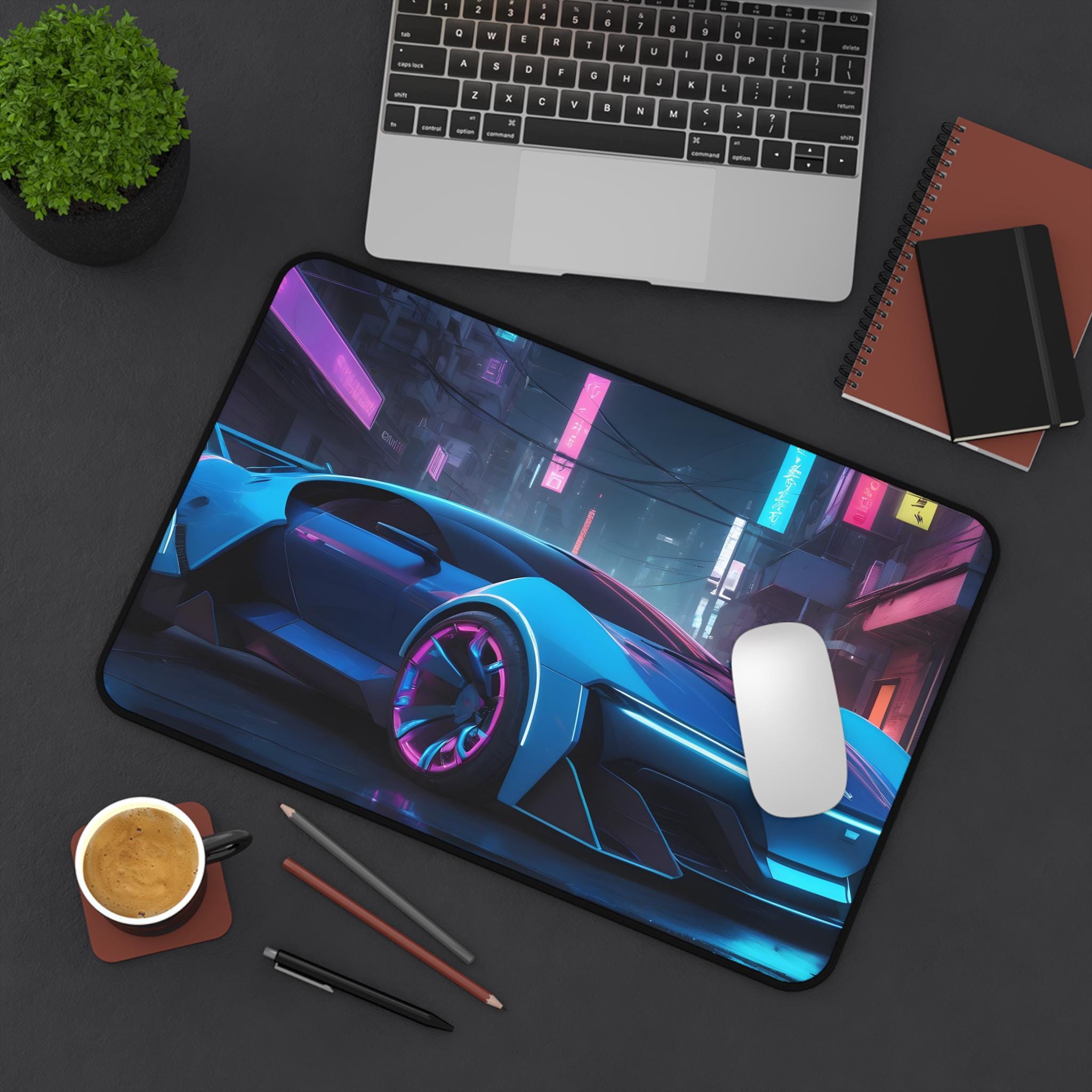 XXL Cool Car Mouse Pad - Neon  - Desk View Setup incelemesi ve fiyatı