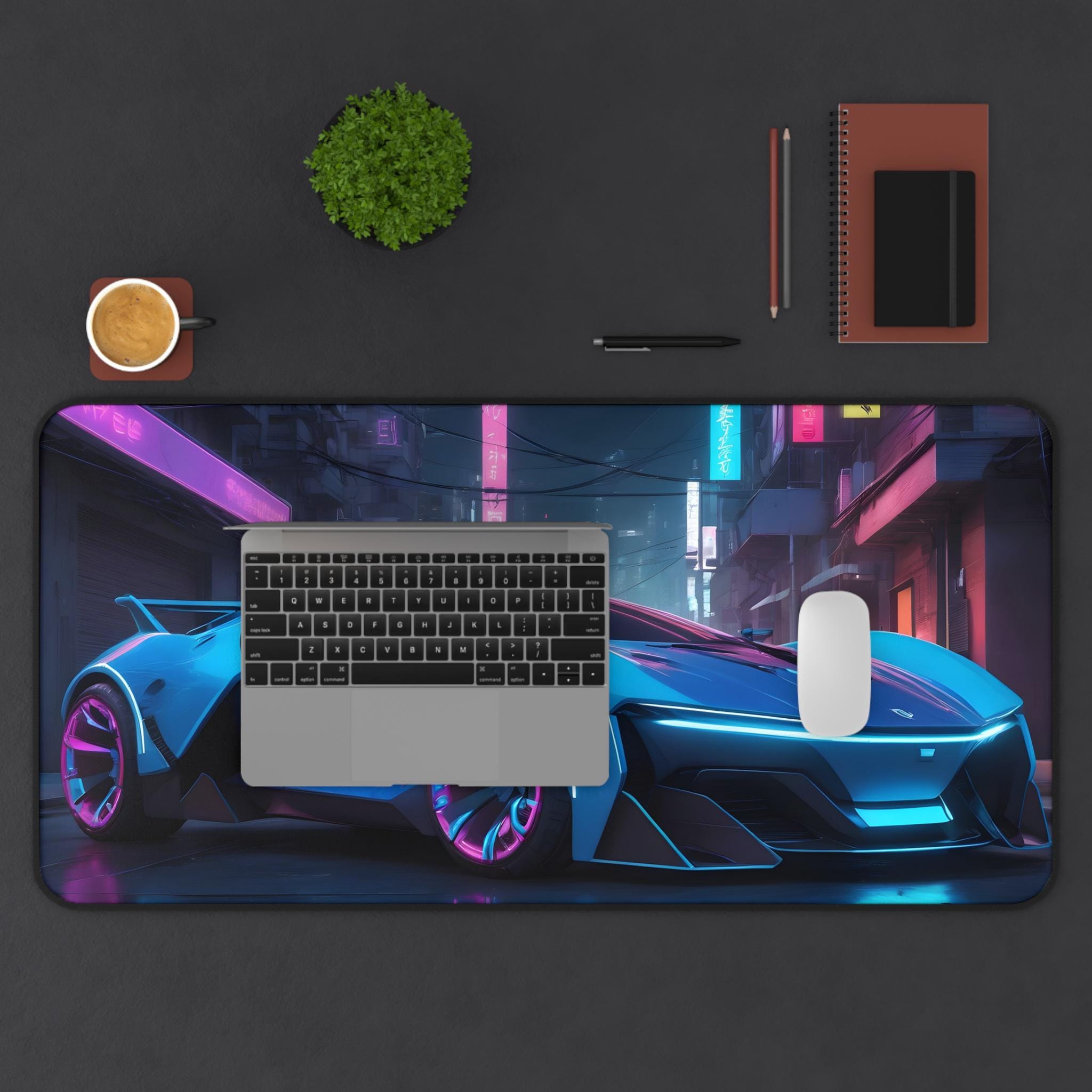 XXL Cool Car Mouse Pad - Neon  - Desk View Setup incelemesi ve fiyatı